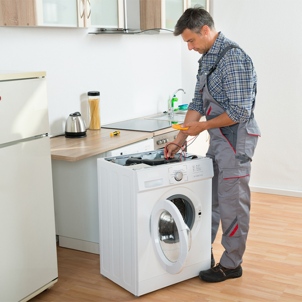 can you walk me through the steps of troubleshooting my washer issue in West Point Illinois